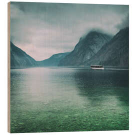 Holzbild Königssee - Bayern