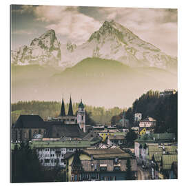 Tableau en plexi-alu Watzmann - Bavaria