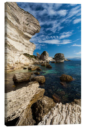 Canvas print Bonifacio - Corsica