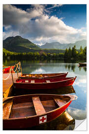 Sticker mural Strbske Pleso - High Tatras