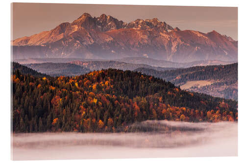 Stampa su vetro acrilico High Tatras