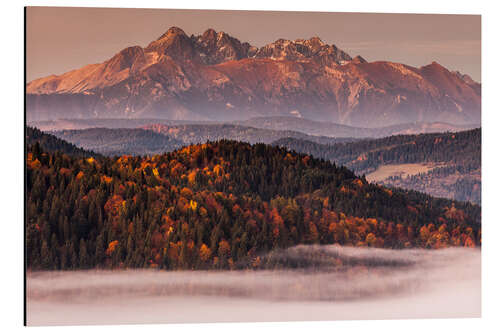 Stampa su alluminio High Tatras