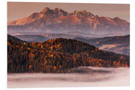 Hartschaumbild Hohe Tatra