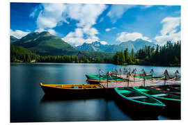 Foam board print Strbske Pleso - High Tatras