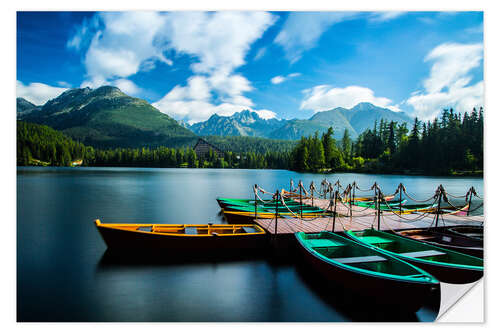 Naklejka na ścianę Strbske Pleso - High Tatras