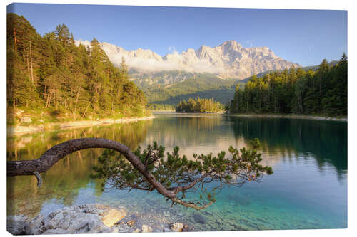 Quadro em tela At the Eibsee in Bavaria