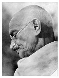 Wall sticker Mahatma Gandhi