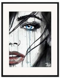 Gerahmter Kunstdruck Augen wie ein Sturm