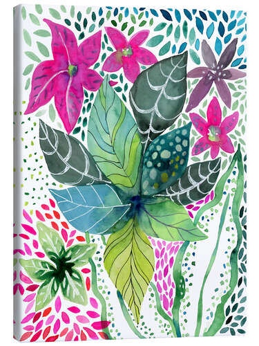 Canvas print Leafy Tropical