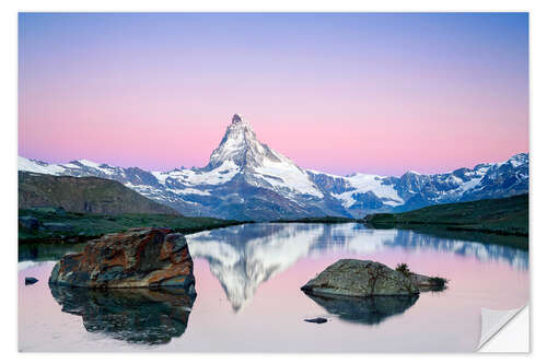 Wandsticker Matterhorn bei Sonnenaufgang