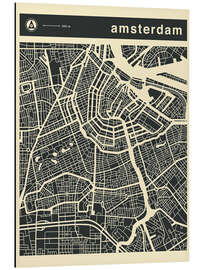 Magnettafel AMSTERDAM CITY MAP