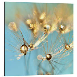 Magnettafel Pusteblume mit kleinen Perlen