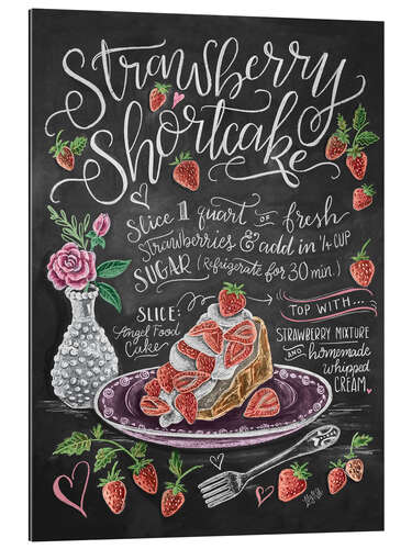 Gallery print Strawberry Shortcake recipe