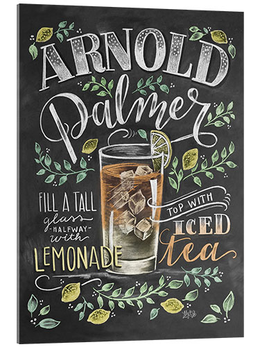 Acrylglasbild Arnold Palmer Rezept (Englisch)