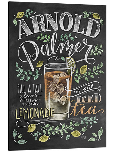 Stampa su alluminio Ricetta Arnold Palmer (inglese)