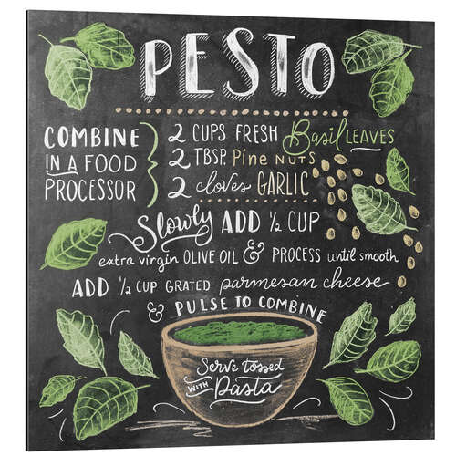 Alubild Pesto Rezept (Englisch)