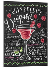 Gallery print Raspberry daiquiri receipe