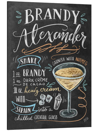 Alubild Brandy Alexander Rezept (Englisch)