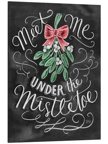 Obraz na aluminium Under Mistletoe