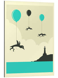 Magnettafel FLOCK OF PENGUINS (1)