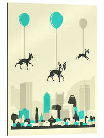 Gallery print FLOCK OF BOSTON TERRIERS