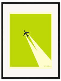 Gerahmter Kunstdruck Explore VIII