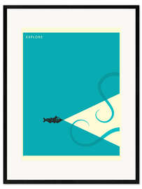 Framed art print Explore XII
