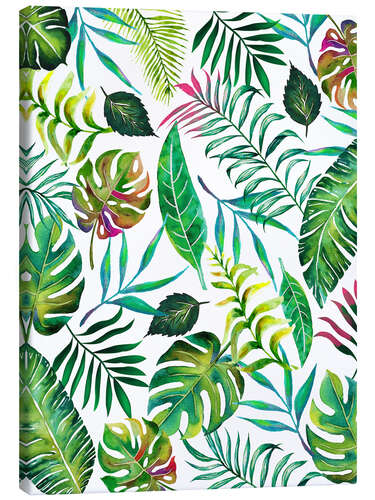 Canvas print Tropical flora