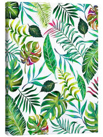 Canvas print Tropical flora