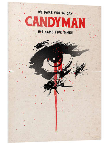 Foam board print Candyman