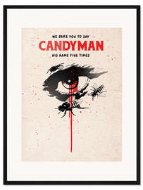 Gerahmter Kunstdruck Candyman (Englisch)