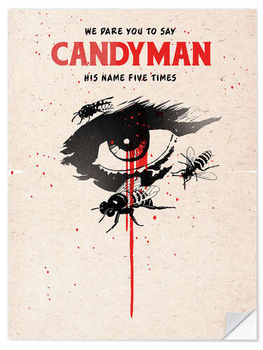 Selvklæbende plakat Candyman