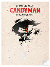 Naklejka na ścianę Candyman