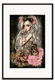 Gerahmter Kunstdruck Damaged