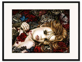 Gerahmter Kunstdruck Ecstasy into the savage garden