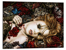 Magnettafel Ecstasy into the savage garden