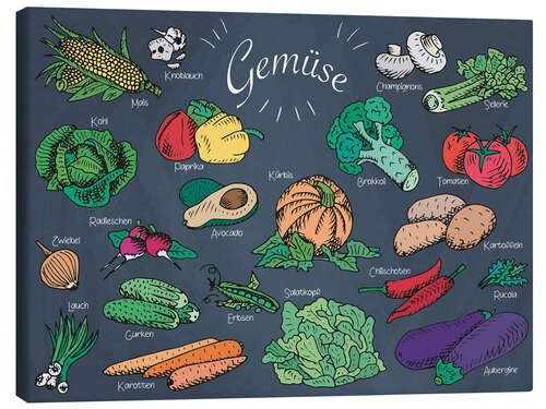 Canvas print Vegetables