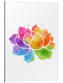 Magnettafel Happy Lotus