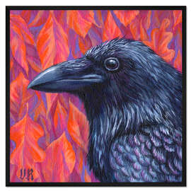 Gerahmter Kunstdruck Herbstrabe