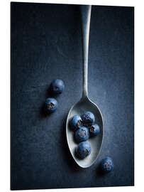 Aluminiumsbilde Blueberries still life