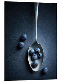 Galleritryck Blueberries still life