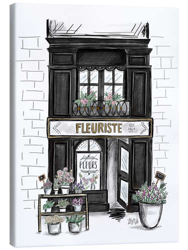 Tableau sur toile Fleuriste