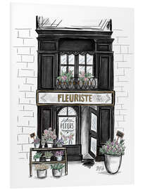 Bilde på skumplate French Shop Front - Fleuriste