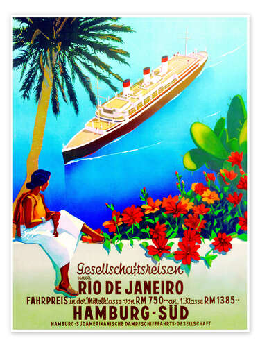 Poster To Rio de Janeiro