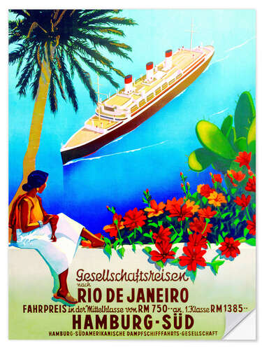 Naklejka na ścianę To Rio de Janeiro