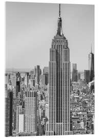 Acrylic print  New York City aerial skyline