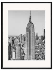 Gerahmter Kunstdruck New York City – Skyline