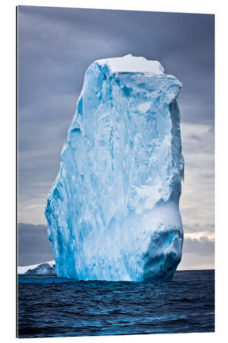 Quadro em plexi-alumínio Antarctic iceberg in the snow