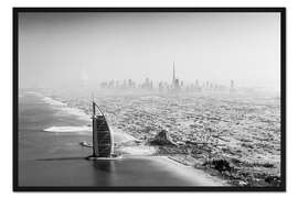 Gerahmter Kunstdruck Dubai, Vereinigte Arabische Emirate