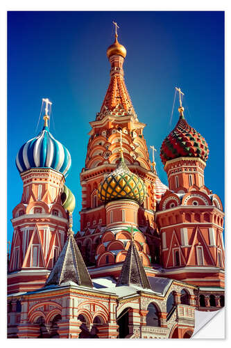 Naklejka na ścianę St. Basil's Cathedral, Russia